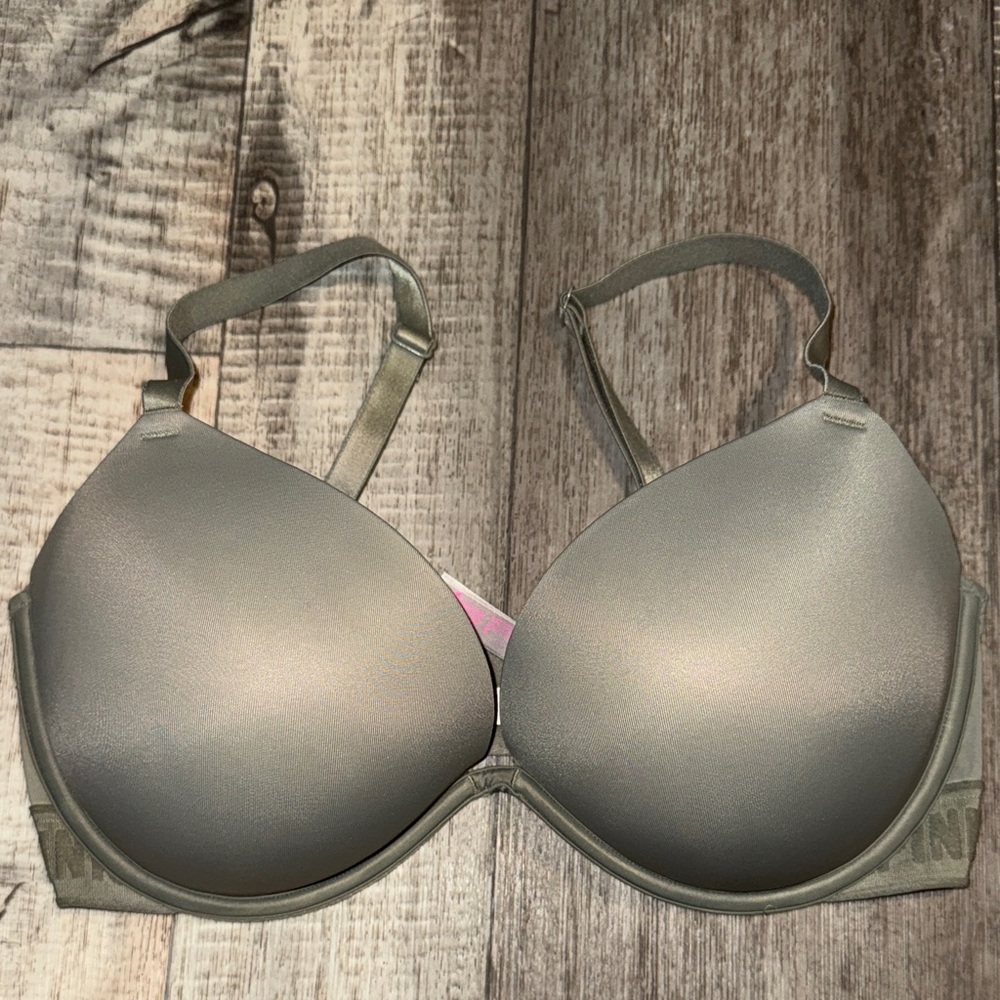 Everyday Smooth T-Shirt Bra in Olive Green